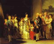 Francisco Jose de Goya Charles IV and His Family France oil painting reproduction